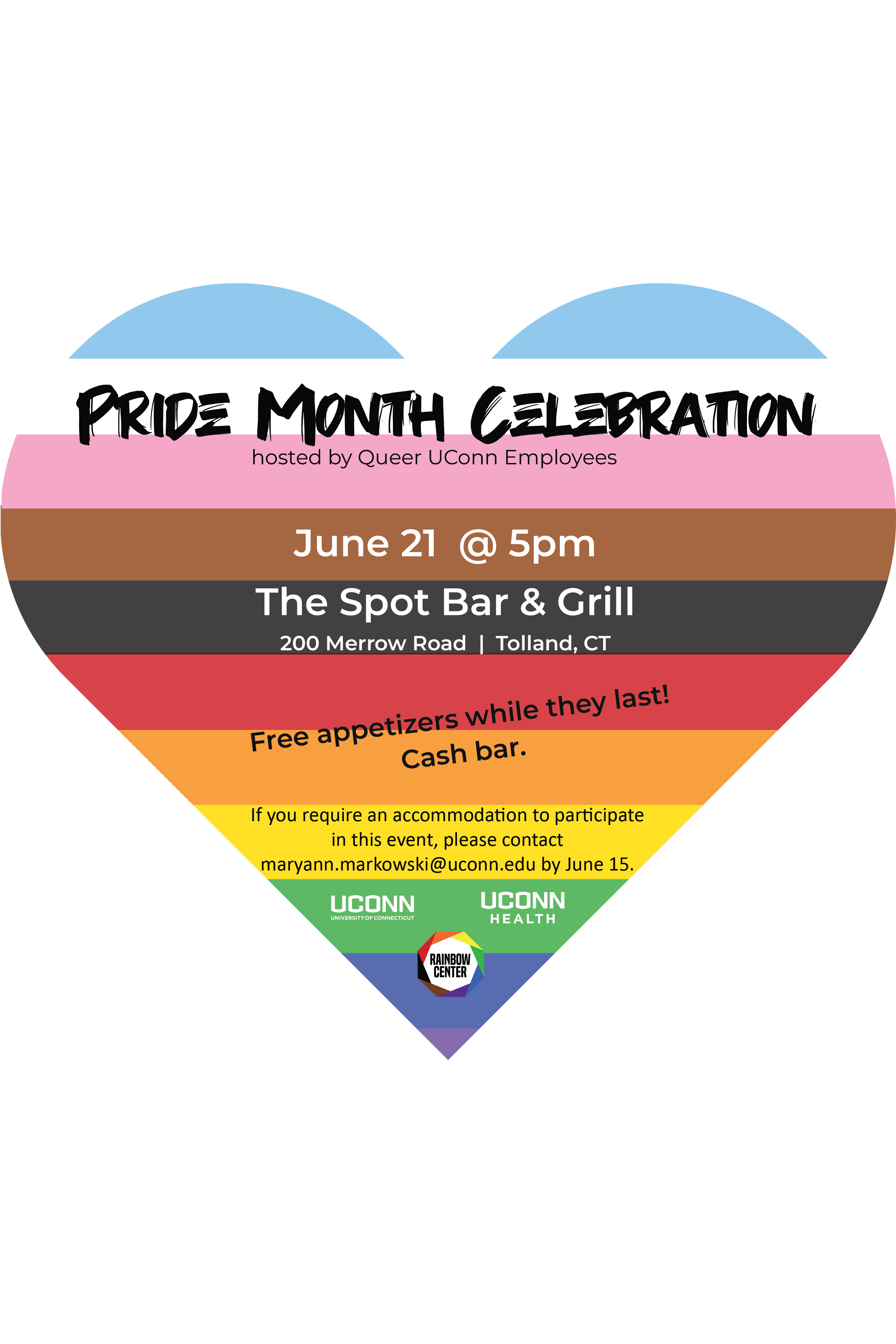 Image button to PDF flyer for June 21, 2023 Pride Month Celebration